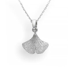 Srebrny naszyjnik LIŚĆ MIŁORZĄB - SREBRO p. 925