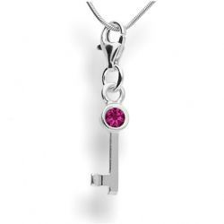 Srebrna zawieszka charms SWAROVSKI KLUCZ pr. 925