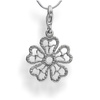 Srebrna zawieszka - charms - KWIAT pr. 925