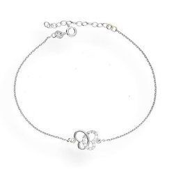 Srebrna bransoletka celebrytka MOTYL SREBRO p. 925